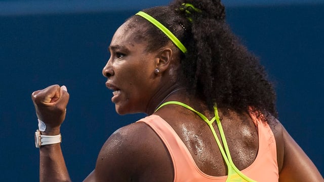 Weltnummer 1 Serena Williams. Weltnummer 1 Serena Williams.
