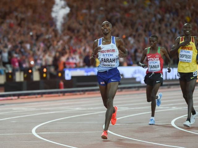 Mo Farah. Mo Farah.