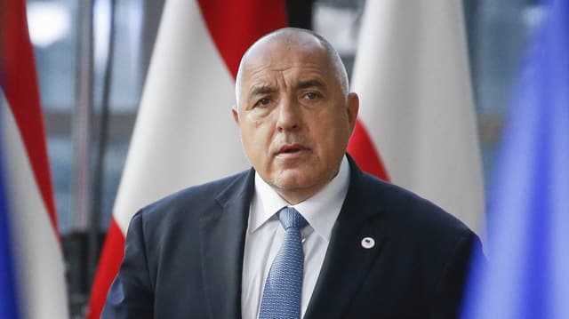 Premier Boyko Borissov am EU-Gipfel am 22. März 2019 in Brüssel. Premier Boyko Borissov am EU-Gipfel am 22. März 2019 in Brüssel.