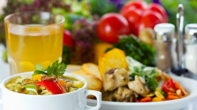 Vegetarisches Menu Vegetarisches Menu