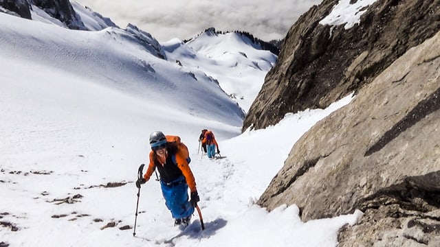 Das SAC Expeditions-Team auf Ski-Tour. Das SAC Expeditions-Team auf Ski-Tour.
