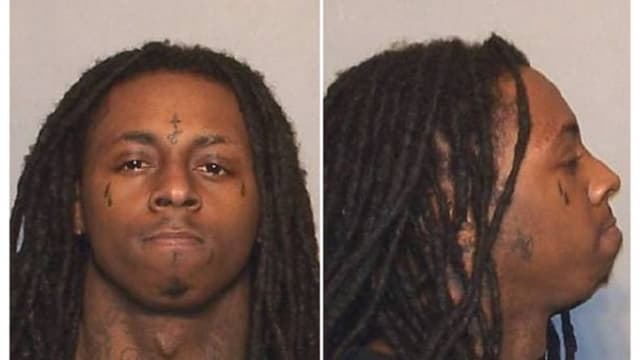 Lil Waynes Mugshot Lil Waynes Mugshot