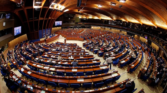 Parlamentarische Versammlung des Europarats. Parlamentarische Versammlung des Europarats.