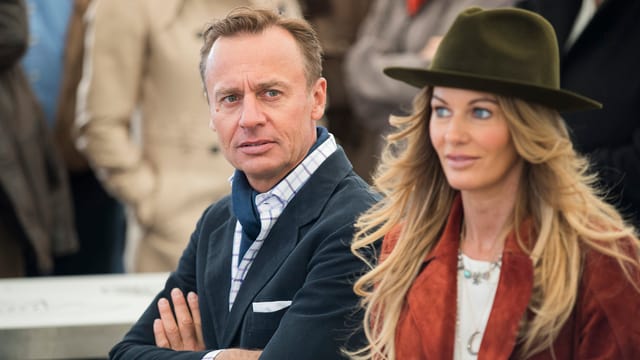 Ernesto Bertarelli und Ehefrau Kirsty. Ernesto Bertarelli und Ehefrau Kirsty.