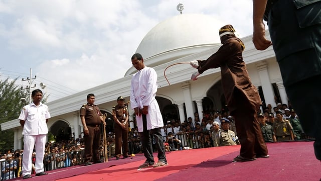 Scharia in Aceh (Bild von 2016) Scharia in Aceh (Bild von 2016)