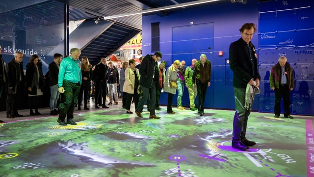 Ausstellungsfläche Skyguide Ausstellungsfläche Skyguide