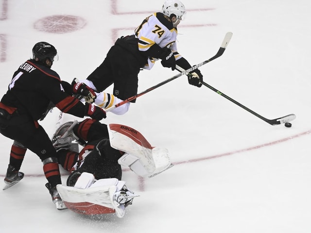 Bostons Jake DeBrusk. Bostons Jake DeBrusk.