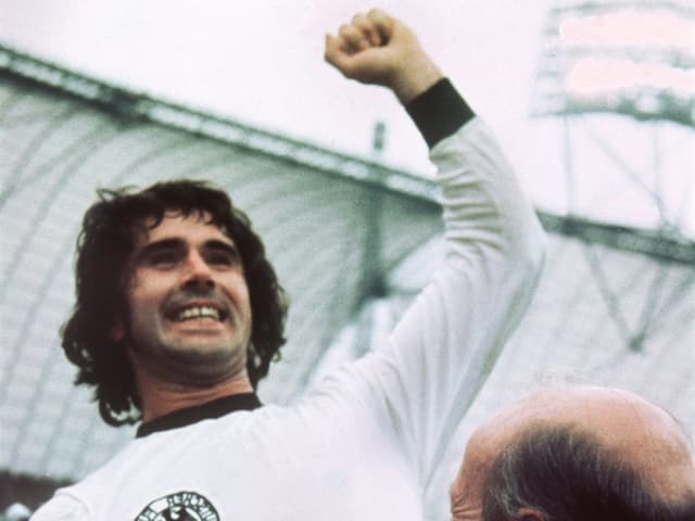 Gerd Müller bei der WM 1970.
