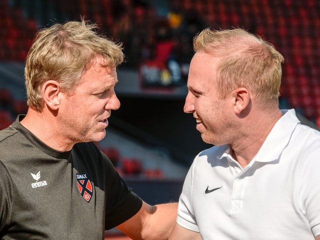 Stéphane Henchoz und Ludovic Magnin Stéphane Henchoz und Ludovic Magnin