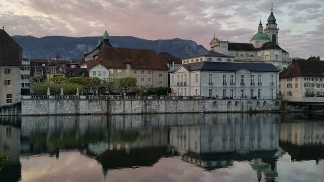 Kathedrale mit Altstadt. Kathedrale mit Altstadt.