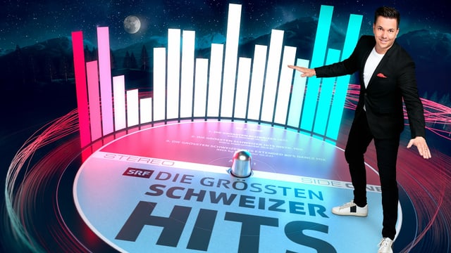Sven Epiney präsentiert «Die grössten Schweizer Hits – 10 Jahre danach». Sven Epiney präsentiert «Die grössten Schweizer Hits – 10 Jahre danach».