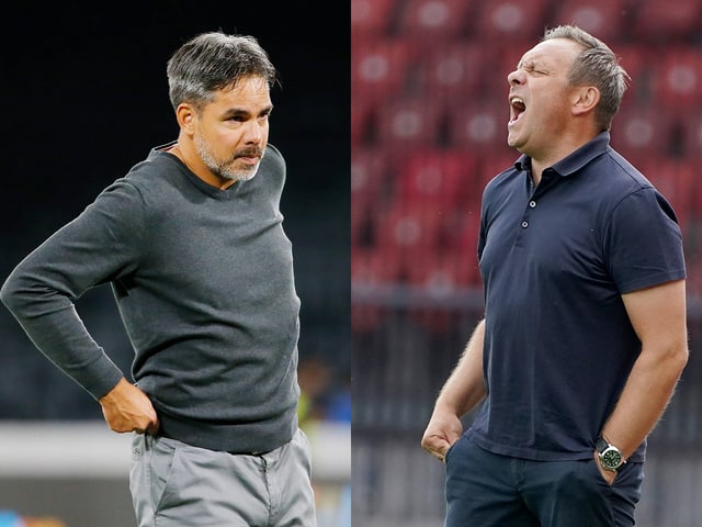 David Wagner und André Breitenreiter David Wagner und André Breitenreiter