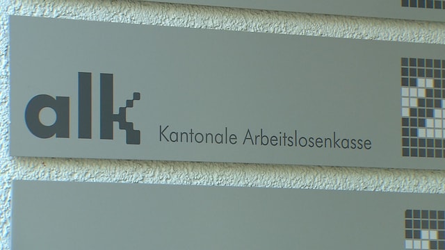 Logo Arbeitslosenkasse. Logo Arbeitslosenkasse.