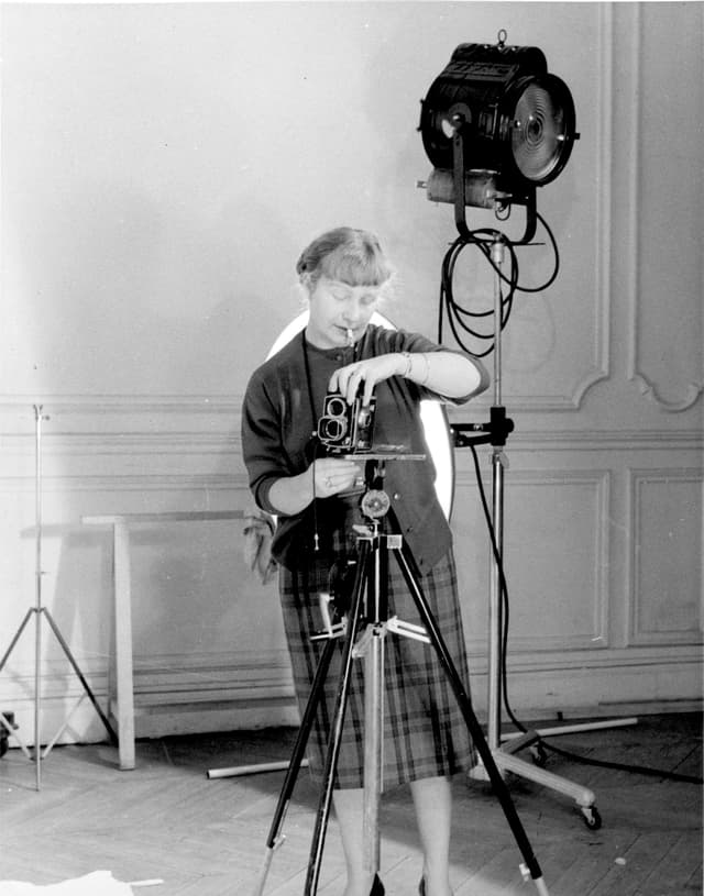 Sabine Weiss chez Vogue, Paris, 1955 Sabine Weiss chez Vogue, Paris, 1955