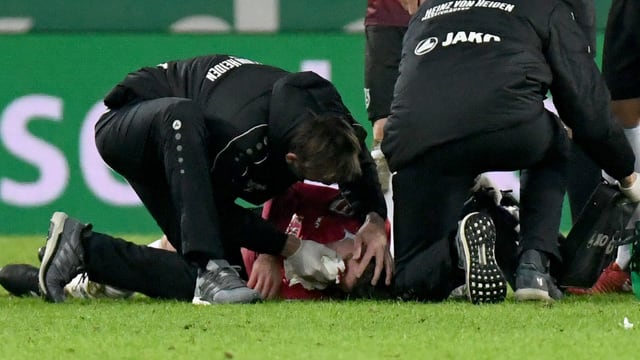 Schwegler muss sich behandeln lassen. Schwegler muss sich behandeln lassen.