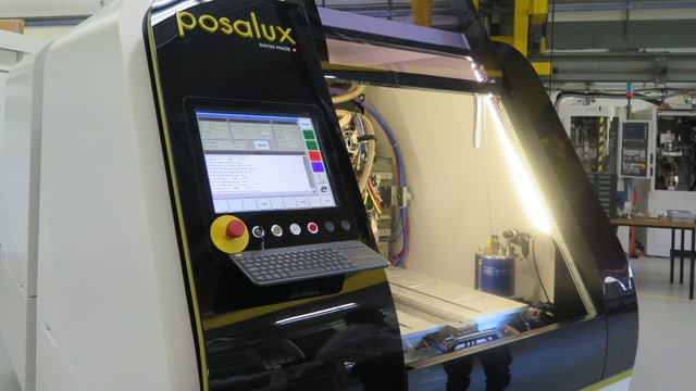 Maschine der Firma Posalux Maschine der Firma Posalux