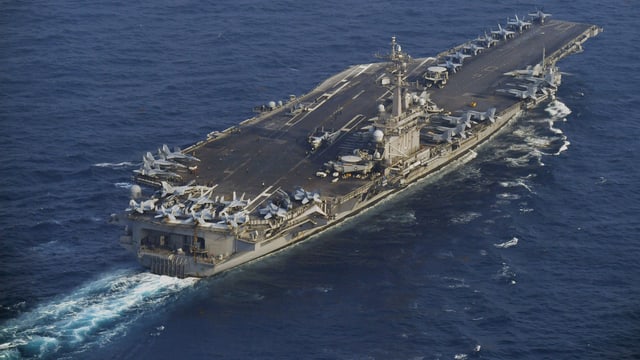 Die «USS Carl Vinston» Die «USS Carl Vinston»