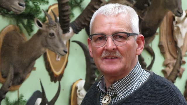 Porträt von Fred Bohren. Porträt von Fred Bohren.