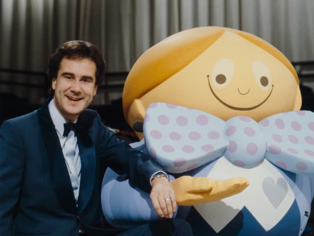 Kurt Felix mit dem Teleboy. Kurt Felix mit dem Teleboy.