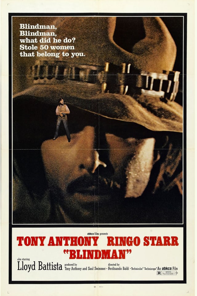 «Blindman»-Filmposter von 1971 «Blindman»-Filmposter von 1971