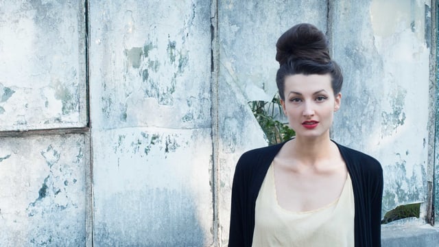 Ein Porträt von Simone Lappert. Ein Porträt von Simone Lappert.