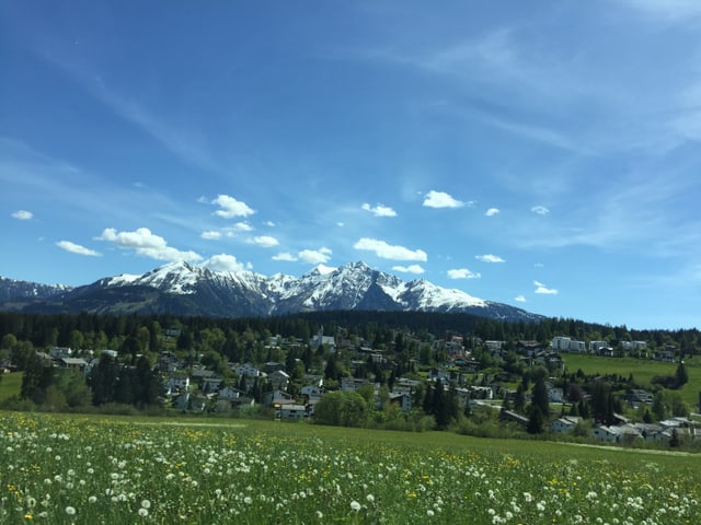 Berge in Flims.