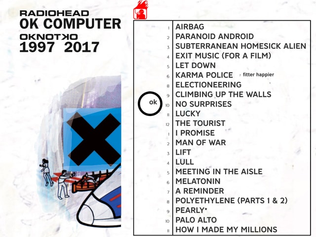 OK Computer: Reissue-Cover 2017 OK Computer: Reissue-Cover 2017