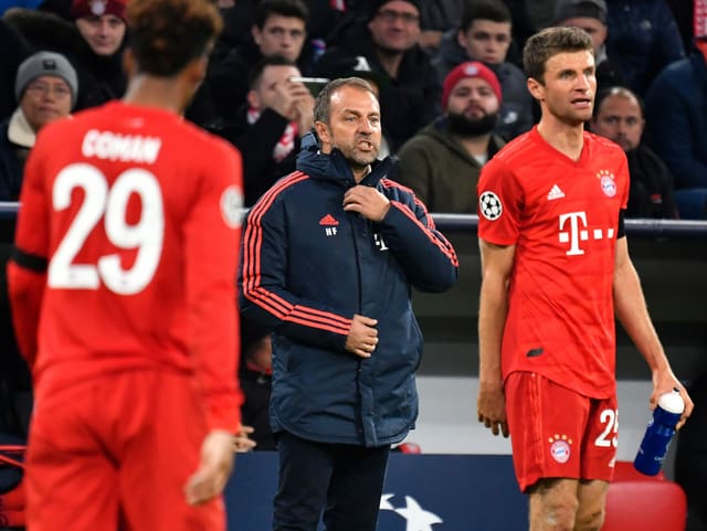 Bayern-Interimscoach Hansi Flick. Bayern-Interimscoach Hansi Flick.