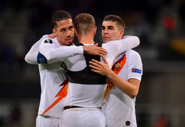Die Spieler der AS Roma. Die Spieler der AS Roma.