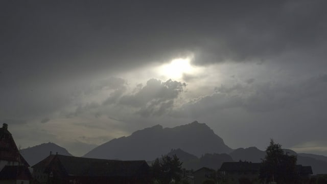 Pilatus, von Stans aus betrachtet Pilatus, von Stans aus betrachtet