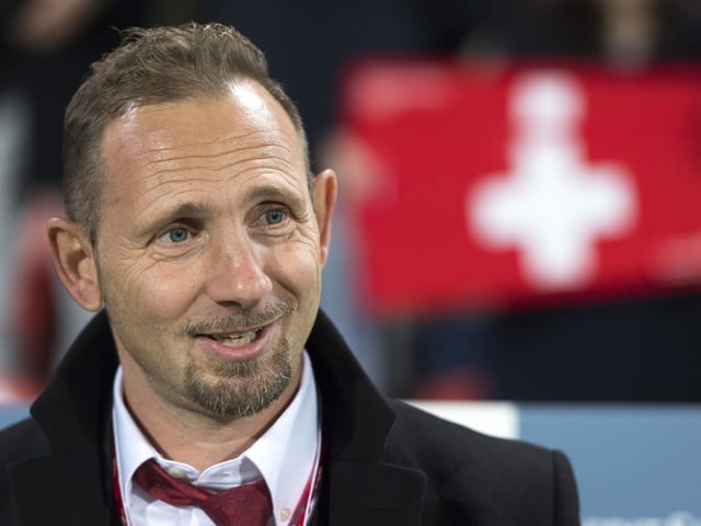 Trainer Mauro Lustrinelli. Trainer Mauro Lustrinelli.