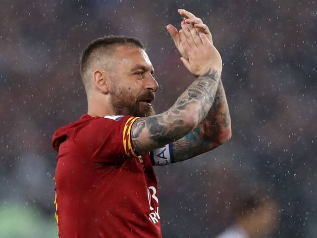 Daniele de Rossi verabschiedet sich Daniele de Rossi verabschiedet sich