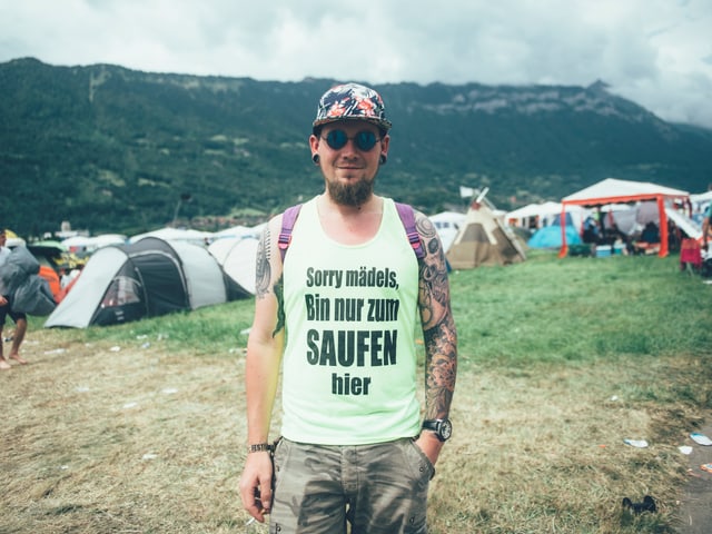 Festivalbesucher Festivalbesucher