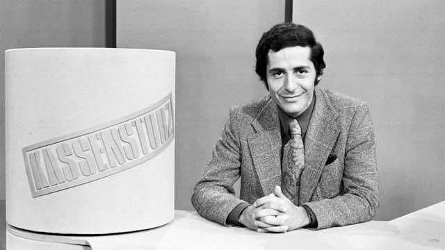 Roger Schawinski 1974 beim «Kassensturz» Roger Schawinski 1974 beim «Kassensturz»
