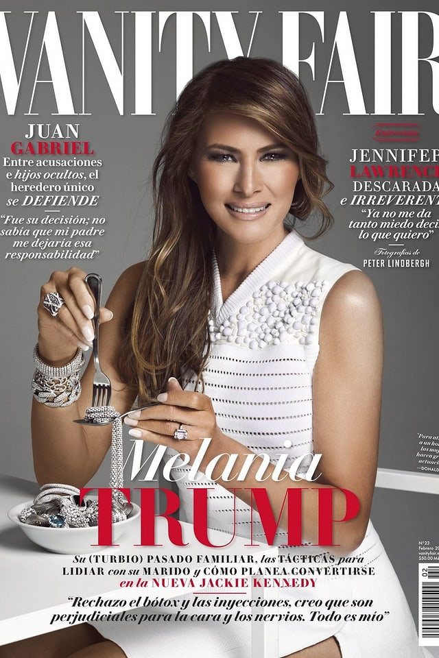 Melania Trump. Melania Trump.