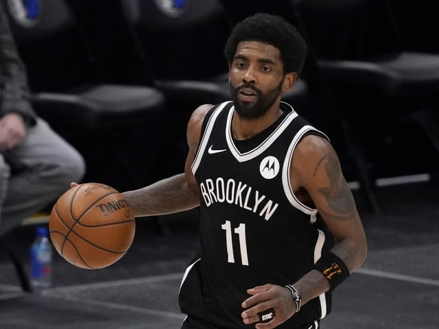 Kyrie Irving von den Brooklyn Nets. Kyrie Irving von den Brooklyn Nets.