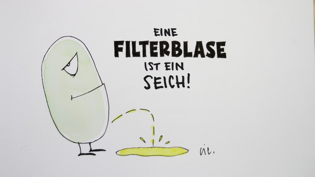 Die Filterblase. Ein Seich. Die Filterblase. Ein Seich.