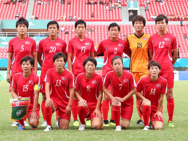 Nordkoreanische Frauen-Nati Nordkoreanische Frauen-Nati