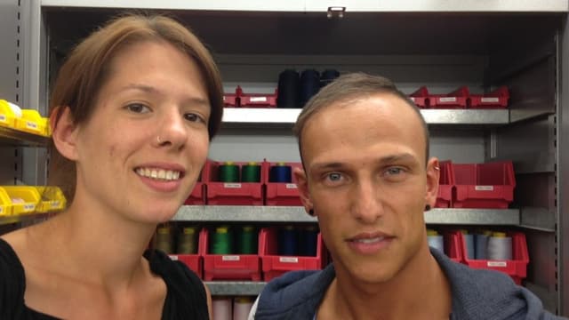 Nathalie Büchi und Giuseppe Trovato. Nathalie Büchi und Giuseppe Trovato.