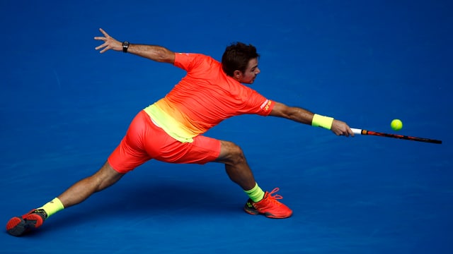 Stan Wawrinka war nicht zu übersehen. Stan Wawrinka war nicht zu übersehen.