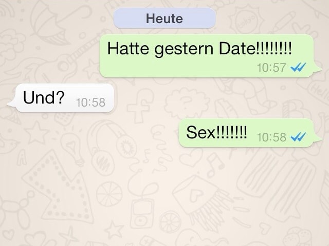 Bedeutet bei was whatsapp ausrufezeichen ein Was bedeuten