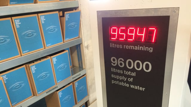 Anc n'èsi betg vegnì consumà uschè bler aua. Anc n'èsi betg vegnì consumà uschè bler aua.