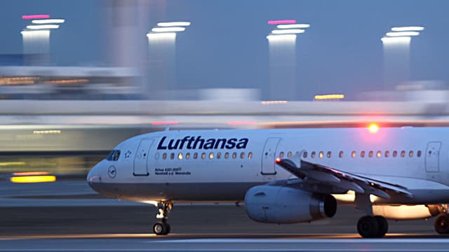Lufthansa-Flugzeug Lufthansa-Flugzeug