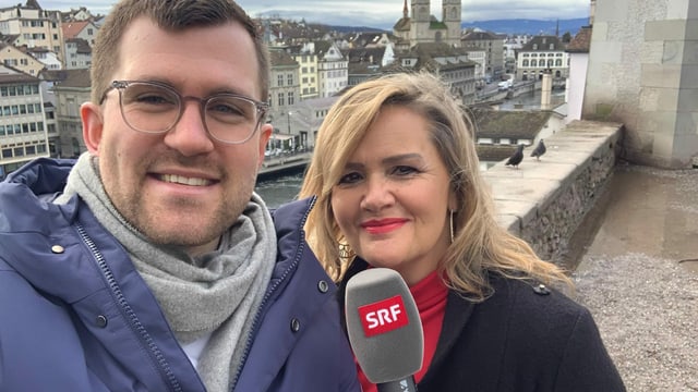 Unser Kompass-Host Jan mit Manuela alias zurich_is_beautiful Unser Kompass-Host Jan mit Manuela alias zurich_is_beautiful