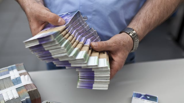 Bündel von Banknoten Bündel von Banknoten