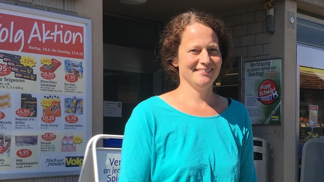 Ursula Ganz, frisch gewählte Gemeinderätin in Volken Ursula Ganz, frisch gewählte Gemeinderätin in Volken