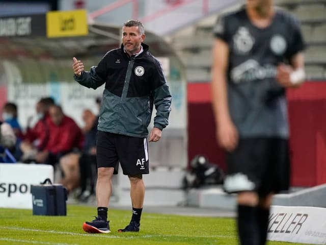 Wil-Trainer Alex Frei. Wil-Trainer Alex Frei.