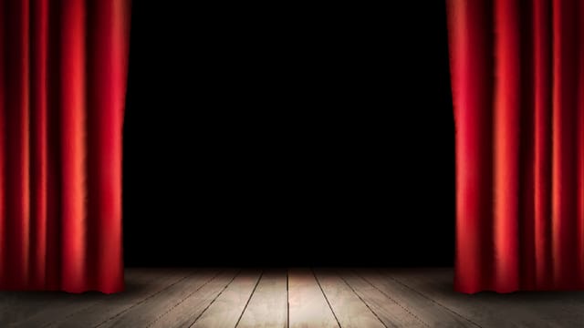 Vorhang, Theater Vorhang, Theater