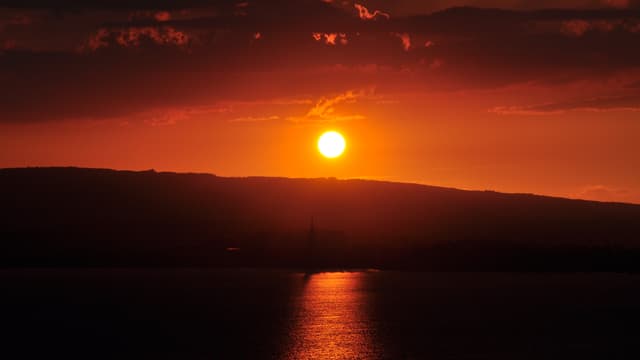 Sonnenuntergang am Zugersee Sonnenuntergang am Zugersee
