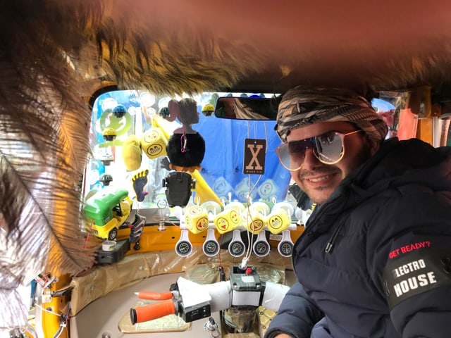 Rasul, Tuktuk-Fahrer Rasul, Tuktuk-Fahrer